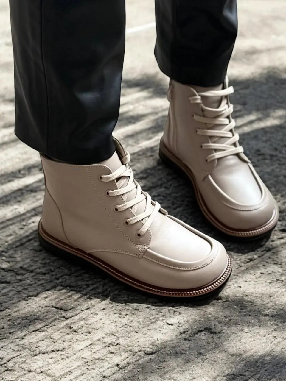 Women Suede Winter Boots Handmade Anatomical Ankle Boots