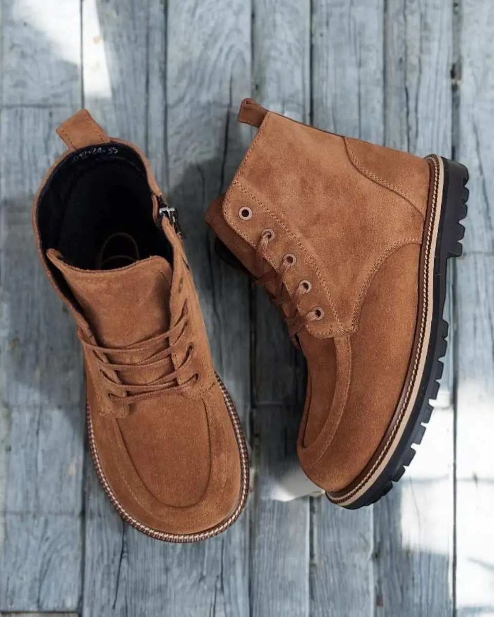 Women S Leather Winter Boots Handmade Anatomical Ankle