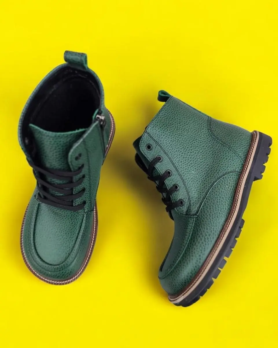 Women S Leather Winter Boots Handmade Anatomical Ankle